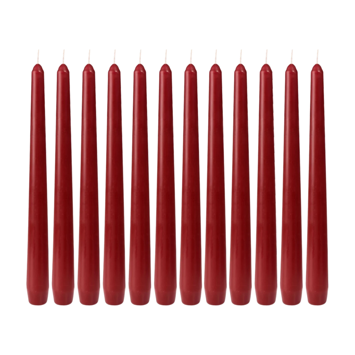 Antic Taper Wine Candles 12 pc